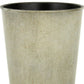 5" Gray Recycled Plastic Indoor Outdoor Round Pot Planter