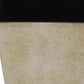 5" Cream Recycled Plastic Indoor Outdoor Square Pot Planter