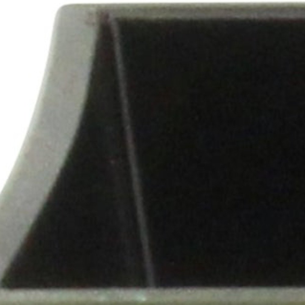 5" Silver Recycled Plastic Indoor Outdoor Square Pot Planter