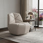 31" Gray Upholstered Lounge Chair