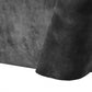 28" Dark Slate Gray Velvet Side Chair