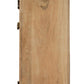 34" Light Brown Solid Wood Sideboard with Two Doors