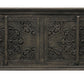 71" Distressed Gray Solid Wood Sideboard with Four Doors