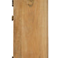 60" Natural Distressed Solid Wood Sideboard with Four Doors
