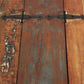 40" Brown Solid Wood Square Lift Top Solid Trunk Coffee Table