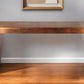 60" Copper Aluminum Sled Console Table