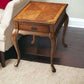 25" Medium Brown Solid and Manufactured Wood End Table With Drawer
