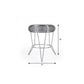 18" Silver Wire Round End Table
