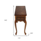 25" Brown Solid And Manufactured Wood Rectangular End Table With Drawer