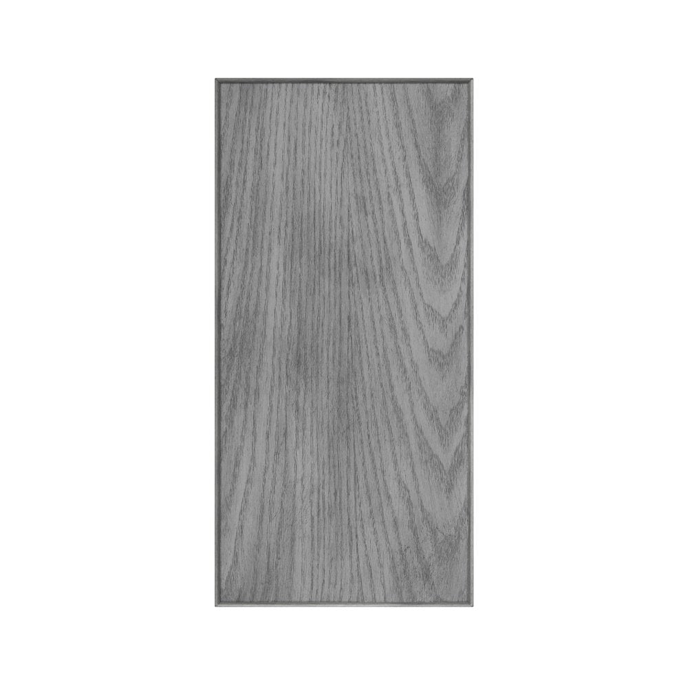 25" Gray Solid And Manufactured Wood Rectangular End Table With Drawer