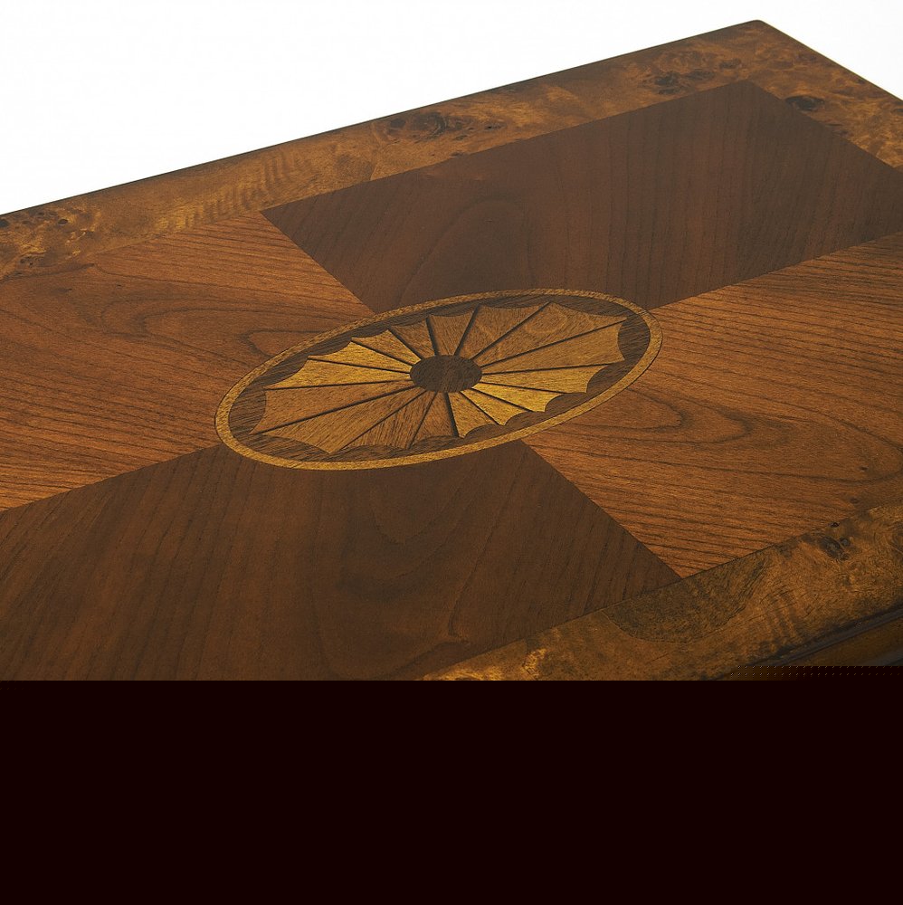 25" Wood Brown End Table With Shelf