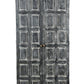 72" Dark Gray Solid Wood Pantry Or Storage Closet