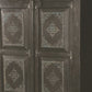 72" Dark Brown Solid Wood Pantry Or Storage Closet