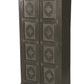 72" Dark Brown Solid Wood Pantry Or Storage Closet