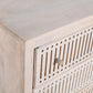 48" Brushed Ivory Solid Wood Six Drawer Double Dresser