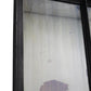72" Black Metal Framed Full Length Antiqued Glass Hanging Mirror