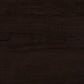 36" Espresso Wood Distressed Corner Frame Console Table