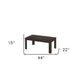 Set of Three 44" Oak Coffee Table