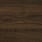 Set of Three 44" Dark Brown Coffee Table