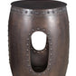 20" Copper Iron Round End Tables