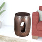 20" Copper Iron Round End Tables