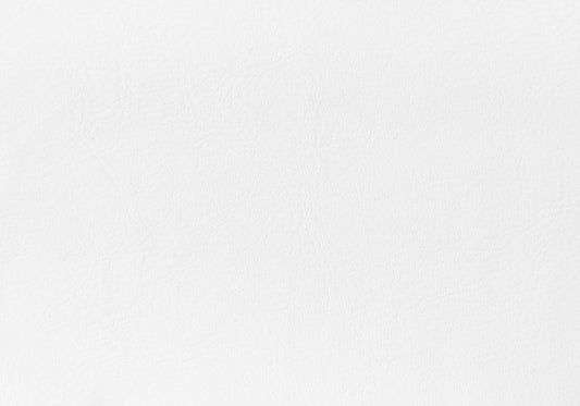 White Faux Leather Upholstered Arched Queen Headboard With Nail Head Trim