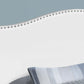 White Faux Leather Upholstered Arched Queen Headboard With Nail Head Trim