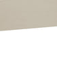 Beige Linen Blend Upholstered Arched Full Headboard With Nail Head Trim