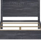 Grey Solid Wood Full Double Bed Frame