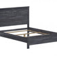 Grey Solid Wood Full Double Bed Frame