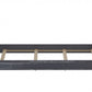 Grey Solid Wood Full Double Bed Frame