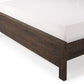 Espresso Solid Wood Twin Bed Frame