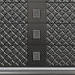 65" Gray Solid and Manufactured Wood Eight Drawer Double Dresser