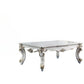 53" Pearl Wood Coffee Table