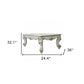 53" Pearl Wood Coffee Table