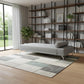 74" Gray Velvet Convertible Futon Sofa With Toss Pillow
