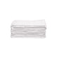 Set of Twelve White Cotton 15" X 25" Hand Towel Set