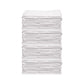 Set of Twelve White Cotton 15" X 25" Hand Towel Set