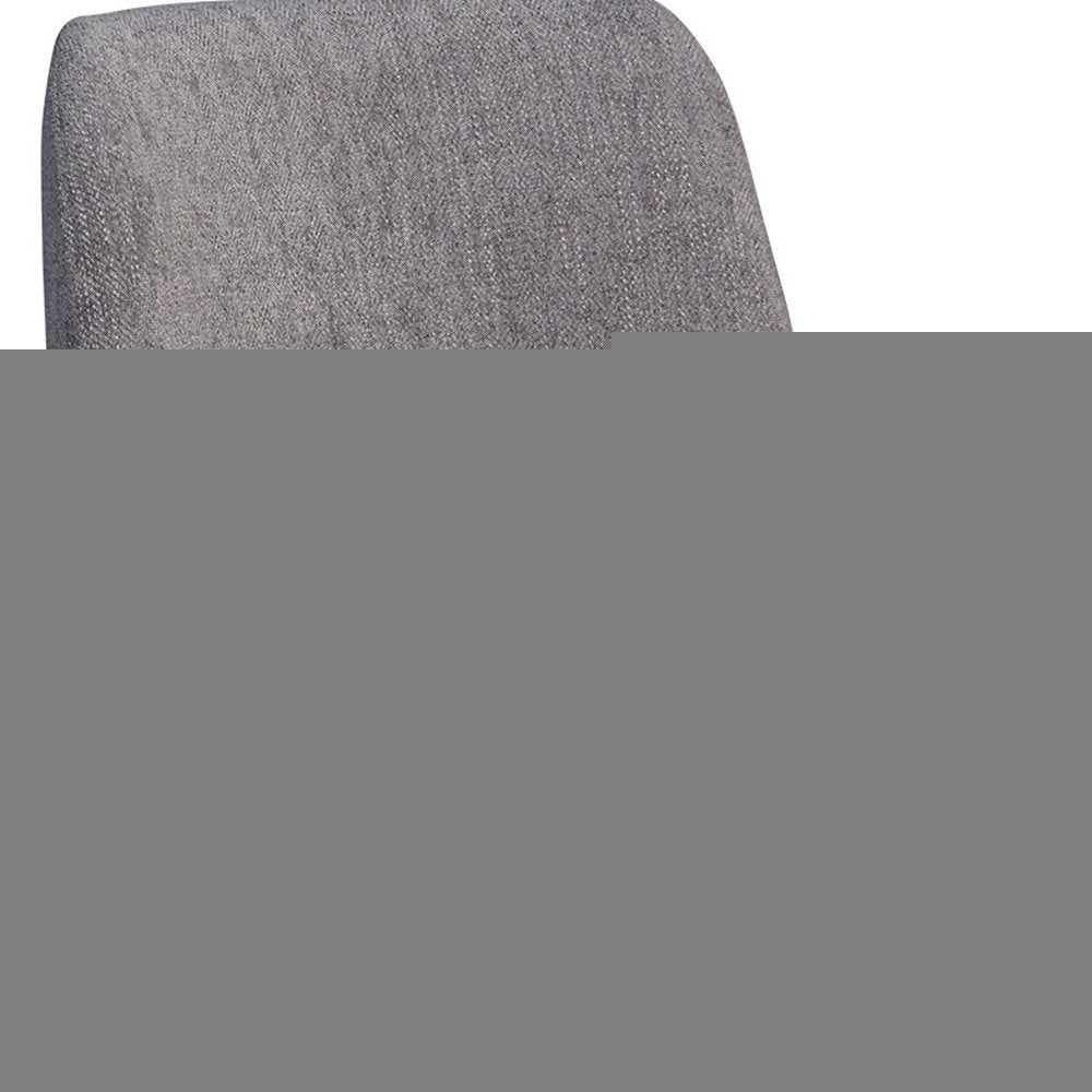 26" Taupe and Gray Solid Wood Counter Height Swivel Bar Chair