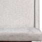 26" Beige and Brown Fabric and Solid Wood Counter Height Swivel Bar Chair