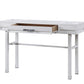 47" White Iron Vanity Table