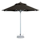 13' Black Polyester Round Market Patio Umbrella