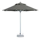 13' Charcoal Polyester Round Market Patio Umbrella