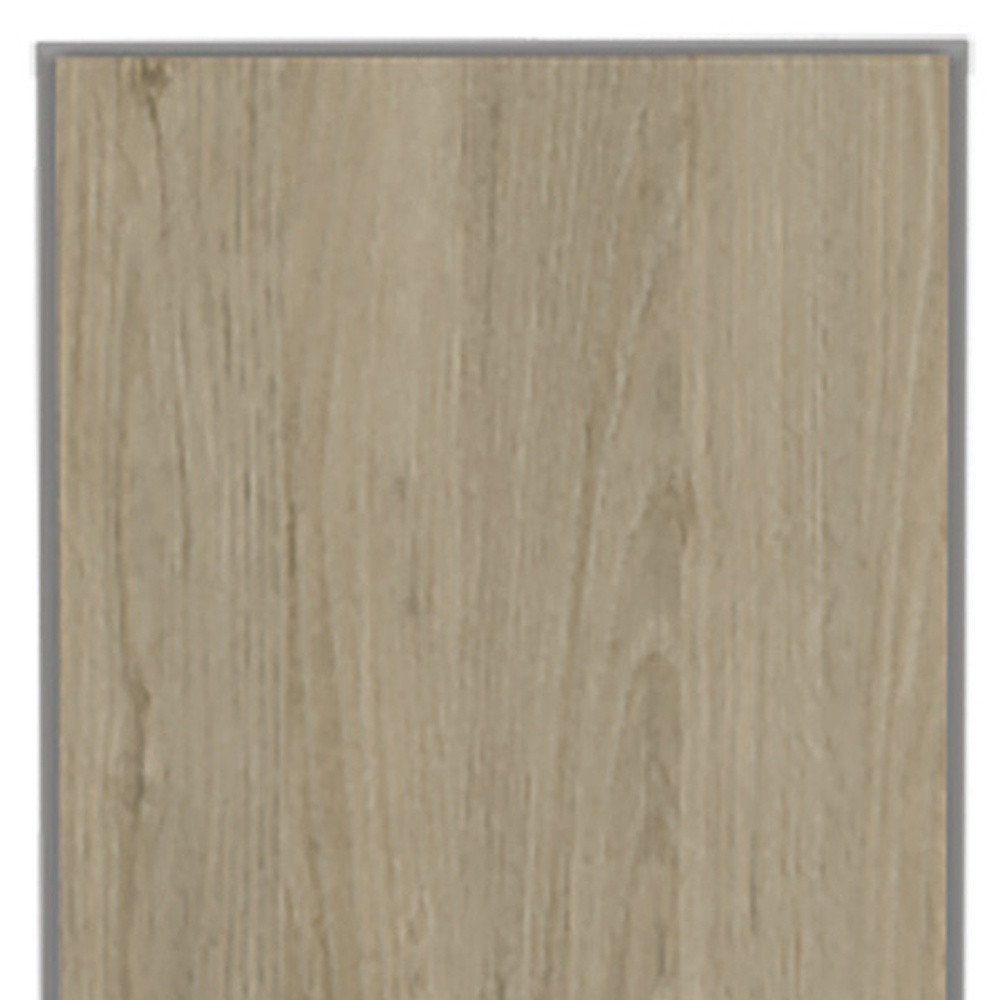 82" Gray And Oak Wood Pantry Or Storage Closet