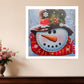 Count Down to Christmas - Snowman Canvas Wrapped Canvas Print Wall Art