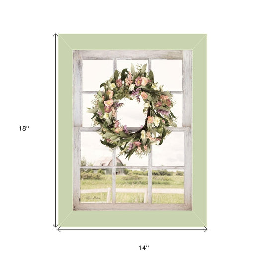 Summer View Framed Print Wall Art