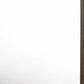 40" Brown Wood Framed Accent Mirror