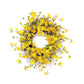 23" Green And Yellow Spring Daisy Artificial Wreath