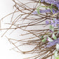 31" Purple Spring Twig And Mixed Assortment Artificial Wreath