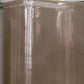 8" Brown Cylinder Glass Table Vase